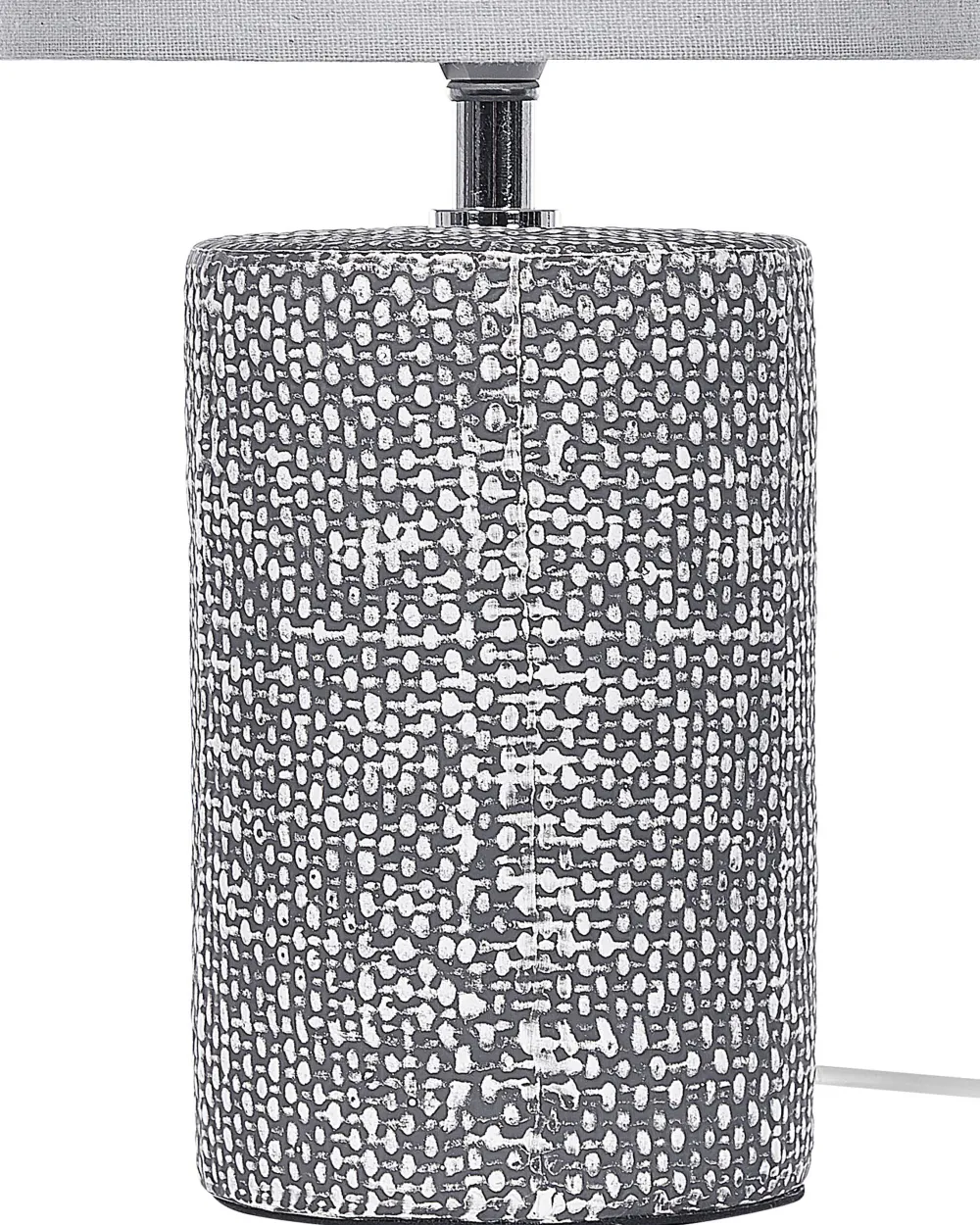 Valaisimet<Beliani Poytavalaisin Keraaminen Harmaa Ider