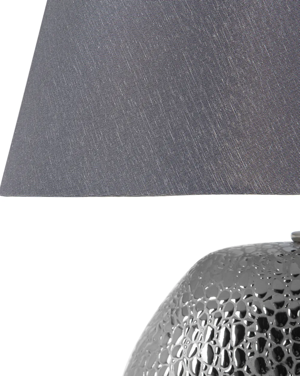 Valaisimet<Beliani Poytavalaisin Keraaminen Hopea/Musta Argun