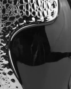 Valaisimet<Beliani Poytavalaisin Keraaminen Hopea/Musta Argun