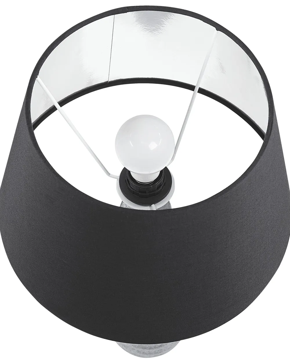 Valaisimet<Beliani Poytavalaisin Keraaminen Hopea Vilnia