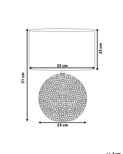 Valaisimet<Beliani Poytavalaisin Keraaminen Kulta Nasva