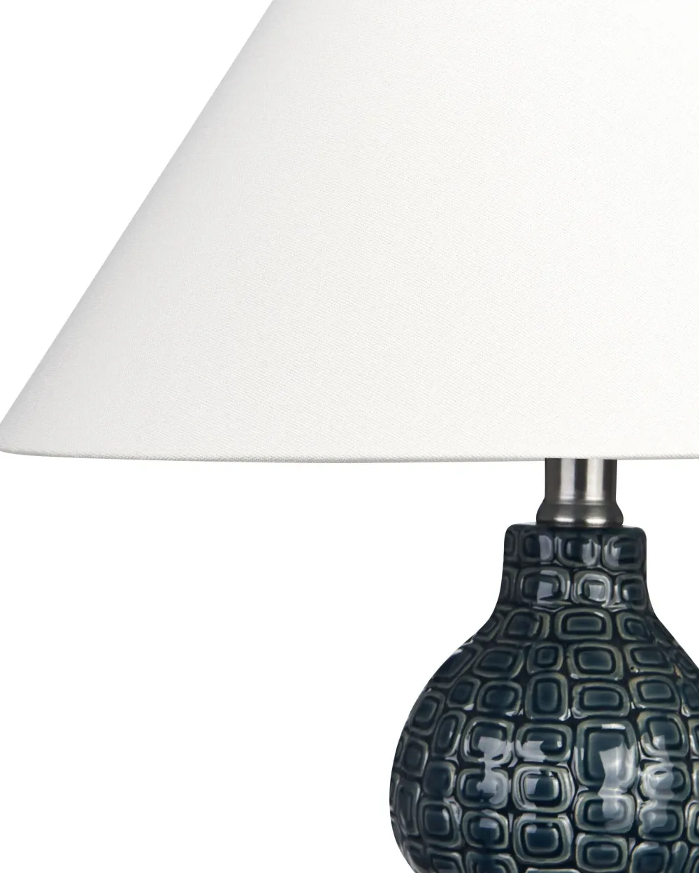 Best Beliani Poytavalaisin Keraaminen Valkoinen/Tummansininen Matina