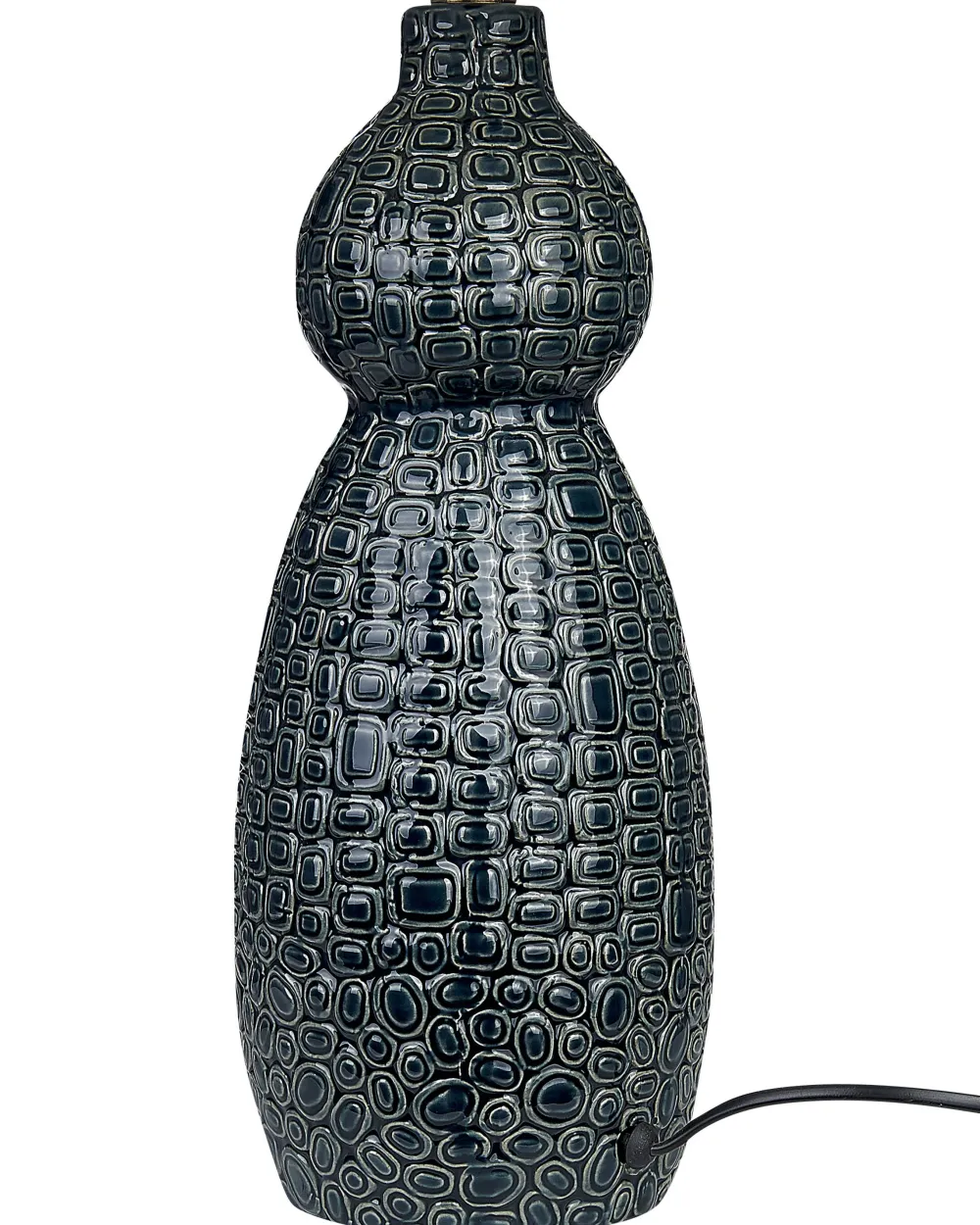 Best Beliani Poytavalaisin Keraaminen Valkoinen/Tummansininen Matina