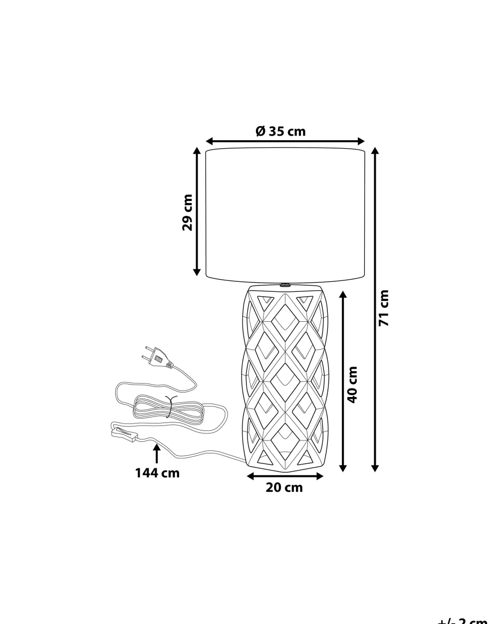 Flash Sale Beliani Poytavalaisin Keraaminen Musta/Kulta Selja