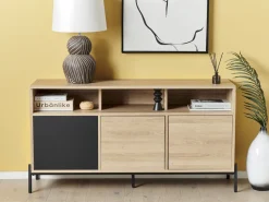 Fashion Beliani Poytavalaisin Keraaminen Musta Guapore