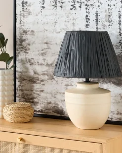 Cheap Beliani Poytavalaisin Keraaminen Beige/Musta Tigre