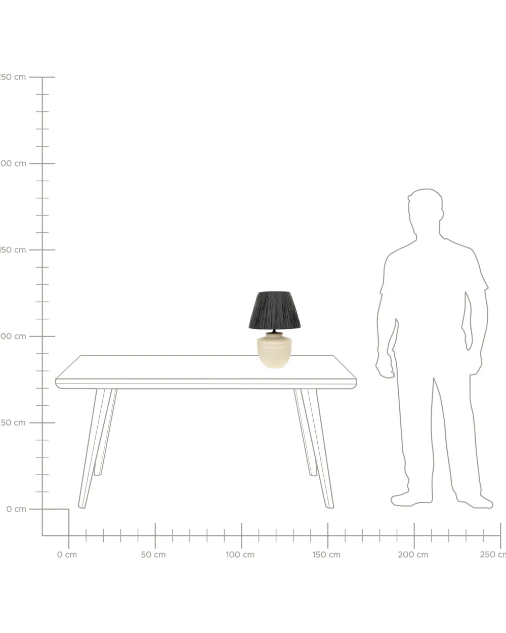 Cheap Beliani Poytavalaisin Keraaminen Beige/Musta Tigre