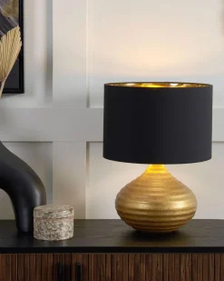 Valaisimet<Beliani Poytavalaisin Keraaminen Kulta Kuban