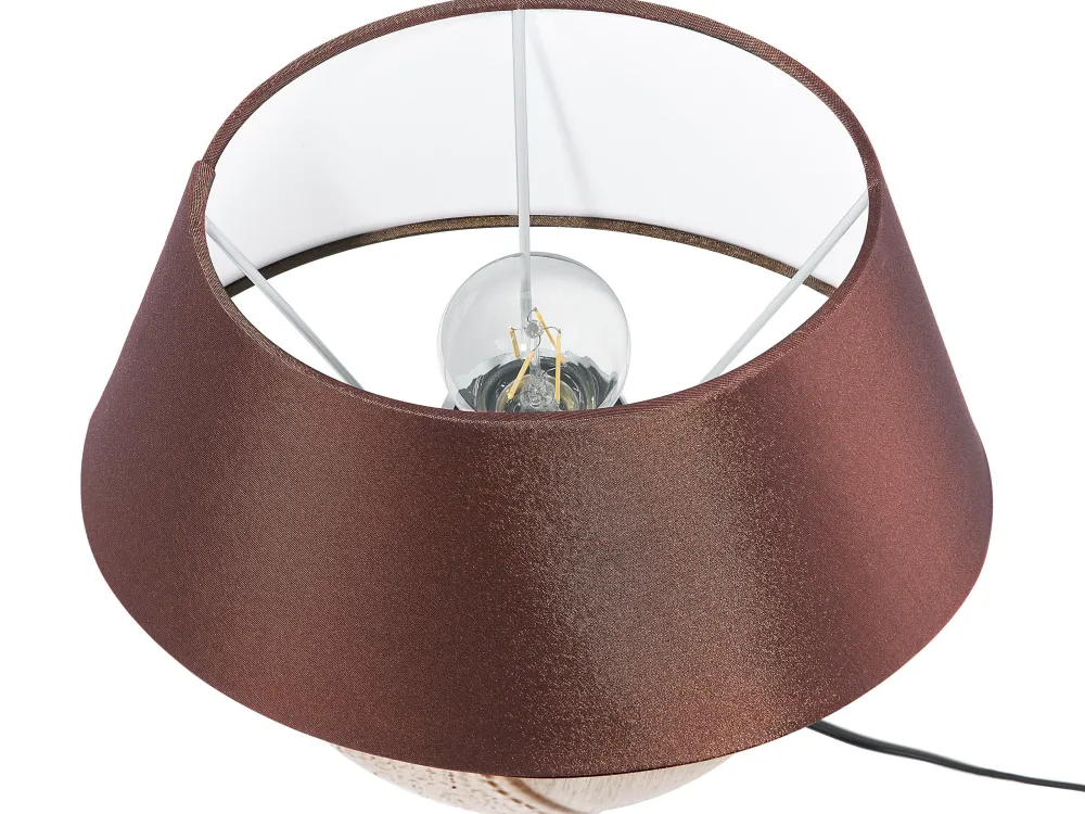 Cheap Beliani Poytavalaisin Keraaminen Ruskea Argun