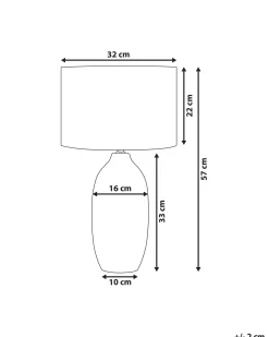 Sale Beliani Poytavalaisin Keraaminen Beige Salza