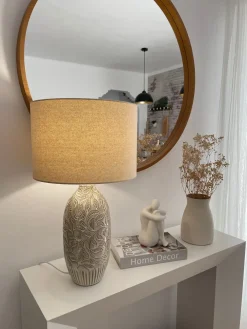 Sale Beliani Poytavalaisin Keraaminen Beige Salza