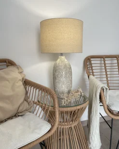 Sale Beliani Poytavalaisin Keraaminen Beige Salza