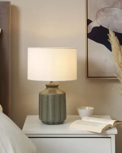 Shop Beliani Poytavalaisin Keraaminen Harmaa Esperance