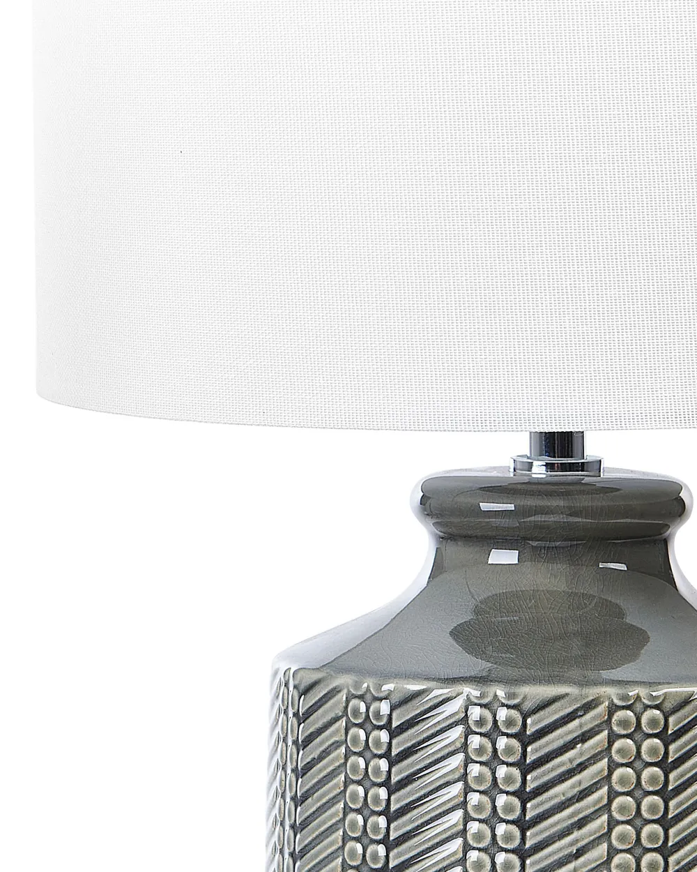 Shop Beliani Poytavalaisin Keraaminen Harmaa Esperance