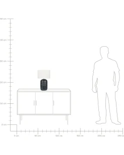 Valaisimet<Beliani Poytavalaisin Keraaminen Tummansininen Mussel