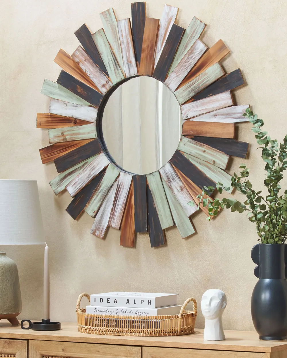 Valaisimet<Beliani Poytavalaisin Keraaminen Harmaa Fajardo