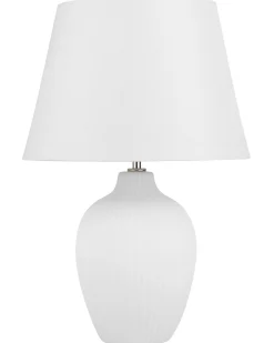 Valaisimet<Beliani Poytavalaisin Keraaminen Valkoinen Fergus