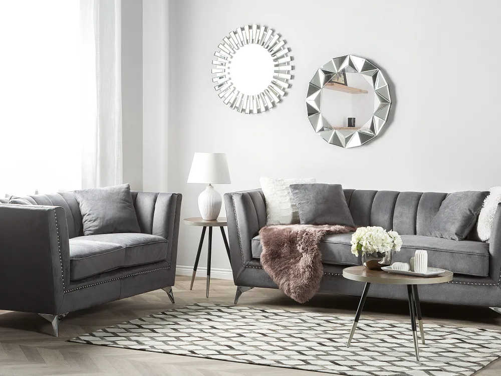 Valaisimet<Beliani Poytavalaisin Keraaminen Valkoinen Fergus