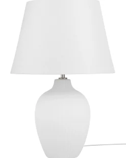 Valaisimet<Beliani Poytavalaisin Keraaminen Valkoinen Fergus