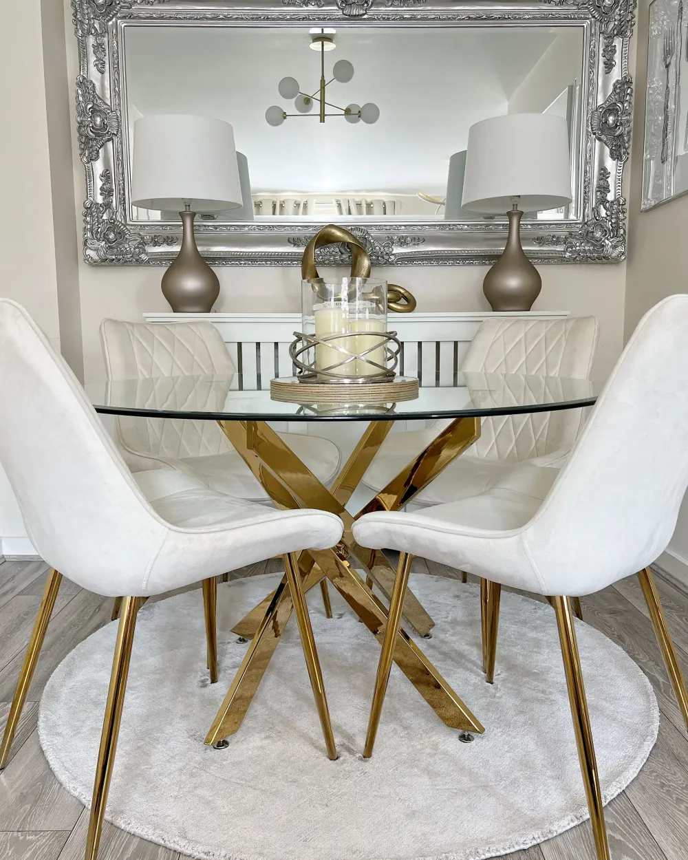 Valaisimet<Beliani Poytavalaisin Keraaminen Kulta Salla