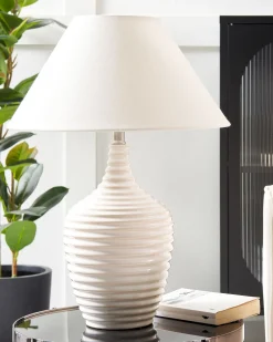 Outlet Beliani Poytavalaisin Keraaminen Kermanvalkoinen Celeste