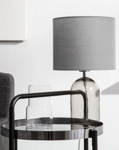 Online Beliani Poytavalaisin Lasi Kirkas/Harmaa Devoll