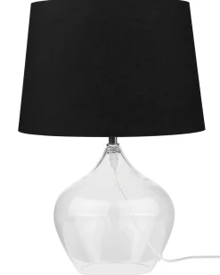 New Beliani Poytavalaisin Lasi Kirkas/Musta Osum