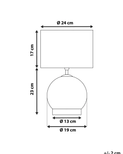 New Beliani Poytavalaisin Lasi Valkoinen Uele