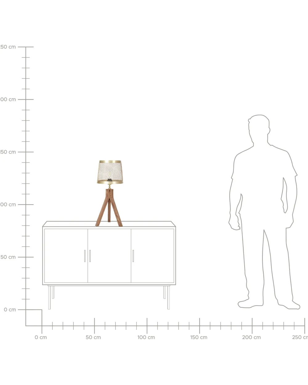 Clearance Beliani Poytavalaisin Mangopuu Tumma Puu/Messinki Beki