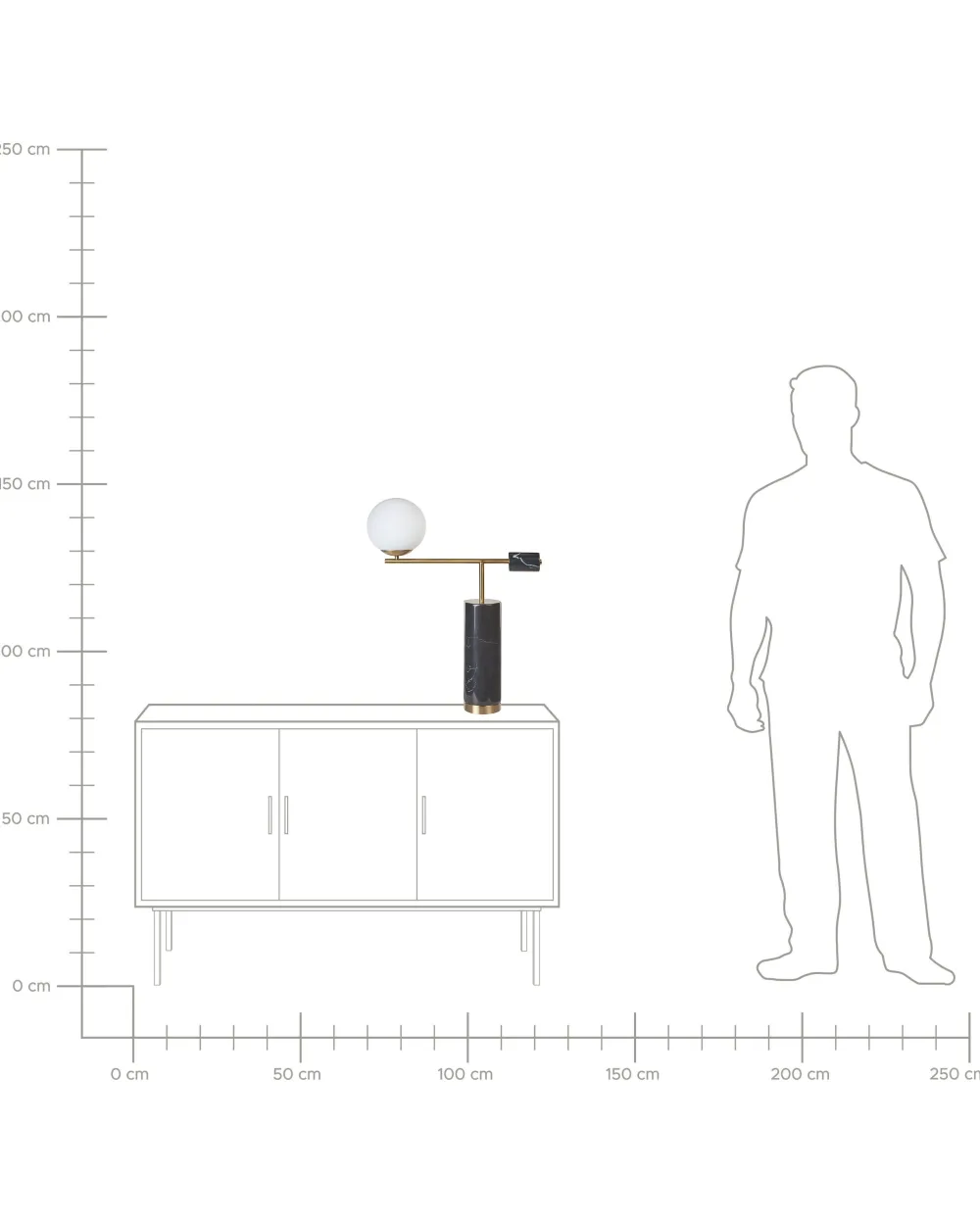 Discount Beliani Poytavalaisin Marmori Musta/Kulta Hondo