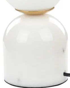 Valaisimet<Beliani Poytavalaisin Marmori Valkoinen Kiwi