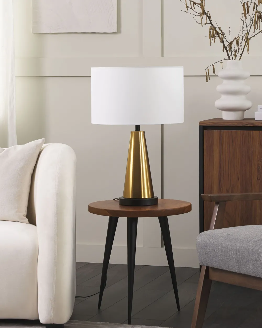 Hot Beliani Poytavalaisin Metalli Beige/Kulta Sandon