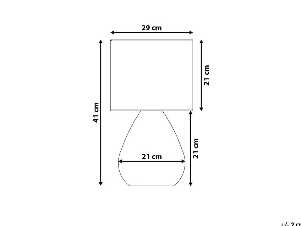 Valaisimet<Beliani Poytavalaisin Metalli Harmaa/Hopea Ronava