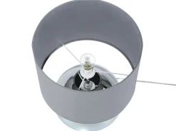 Valaisimet<Beliani Poytavalaisin Metalli Harmaa/Hopea Ronava