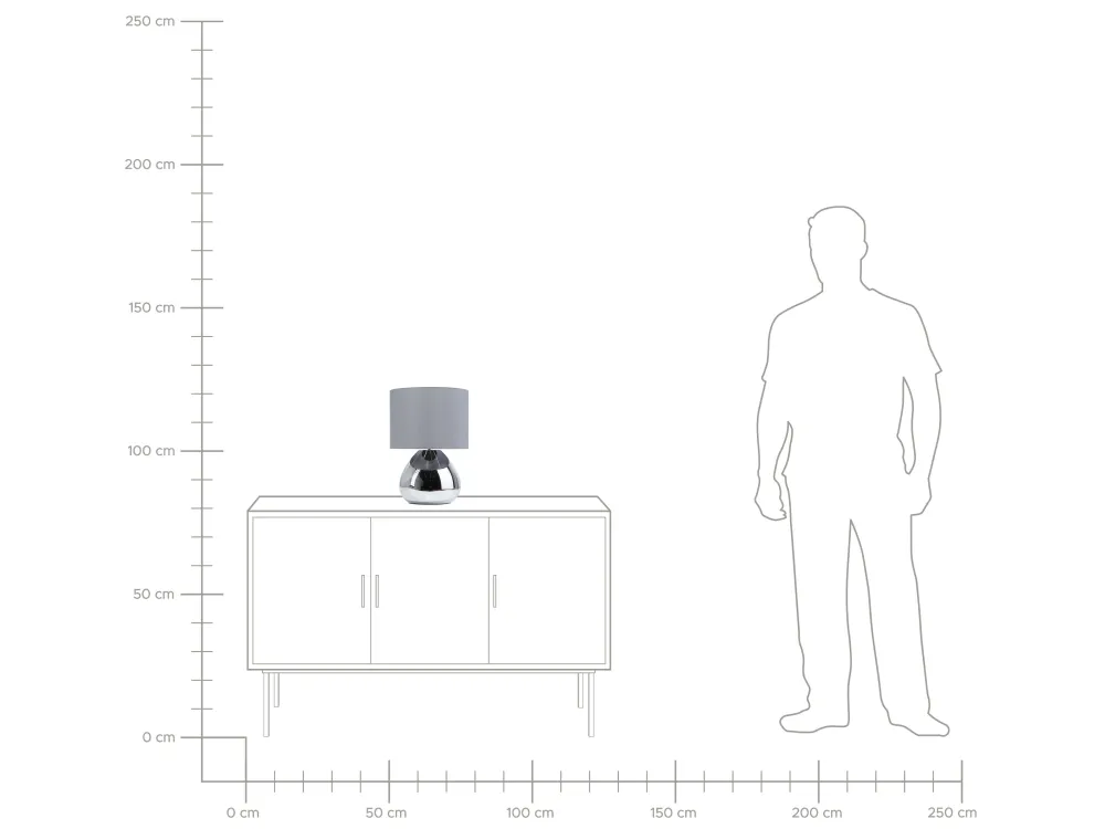 Valaisimet<Beliani Poytavalaisin Metalli Harmaa/Hopea Ronava