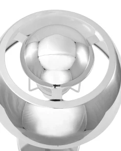 Valaisimet<Beliani Poytavalaisin Metalli Hopea Senette