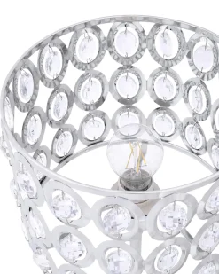 Valaisimet<Beliani Poytavalaisin Metalli Hopea Tenna