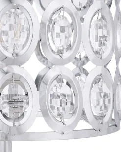 Valaisimet<Beliani Poytavalaisin Metalli Hopea Tenna