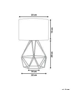 Valaisimet<Beliani Poytavalaisin Metalli Kulta Maroni