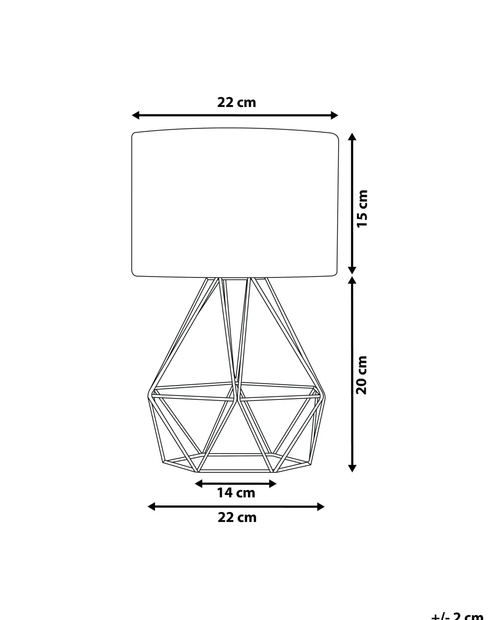 Valaisimet<Beliani Poytavalaisin Metalli Kulta Maroni