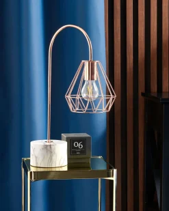 Valaisimet<Beliani Poytavalaisin Metalli Kupari Mooni