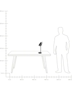 Valaisimet<Beliani Poytavalaisin Metalli Musta Tyria