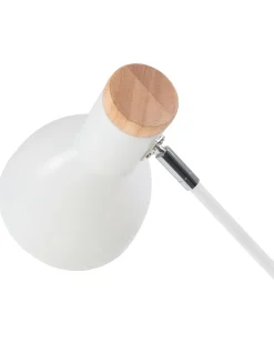 Best Sale Beliani Poytavalaisin Metalli Valkoinen/Vaalea Puu Peckos