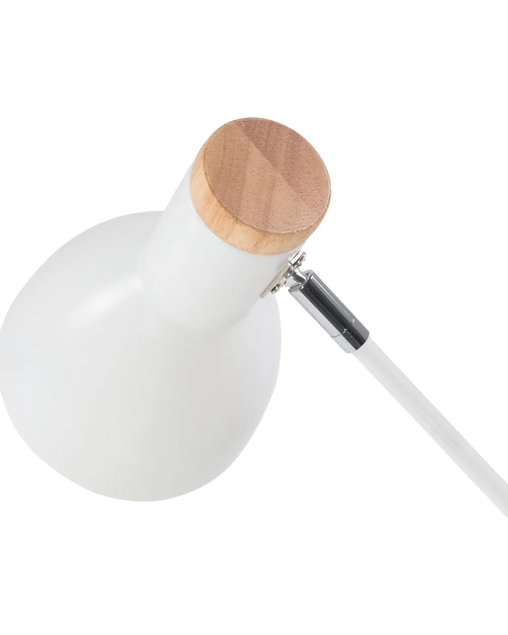 Best Sale Beliani Poytavalaisin Metalli Valkoinen/Vaalea Puu Peckos