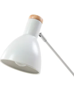 Best Sale Beliani Poytavalaisin Metalli Valkoinen/Vaalea Puu Peckos