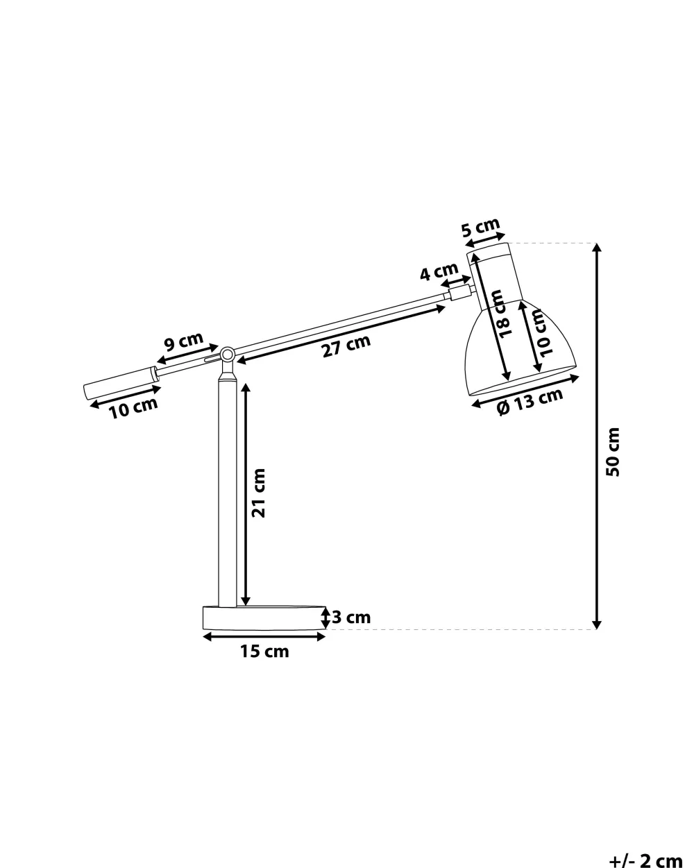 Best Sale Beliani Poytavalaisin Metalli Valkoinen/Vaalea Puu Peckos