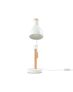 Best Sale Beliani Poytavalaisin Metalli Valkoinen/Vaalea Puu Peckos