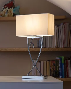 Valaisimet<Beliani Poytavalaisin Metalli Valkoinen/Hopea Yasuni