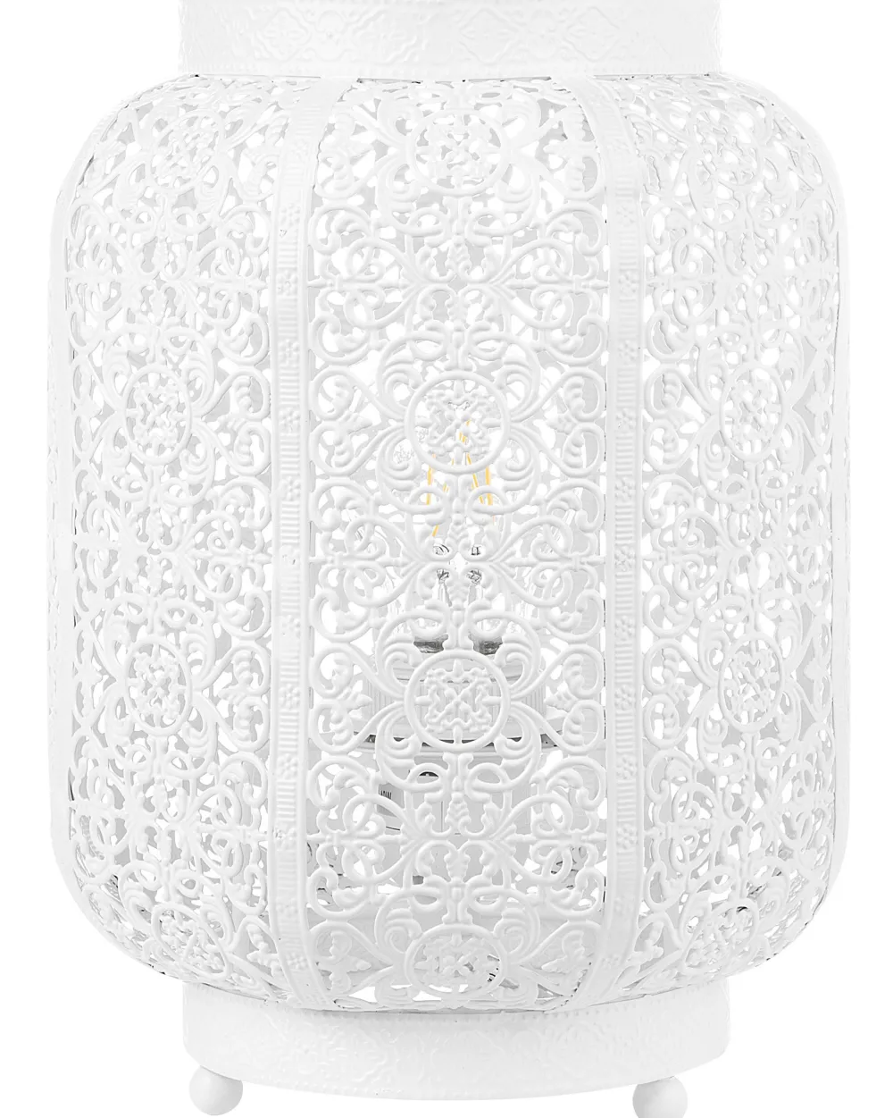 Valaisimet<Beliani Poytavalaisin Metalli Valkoinen Somes