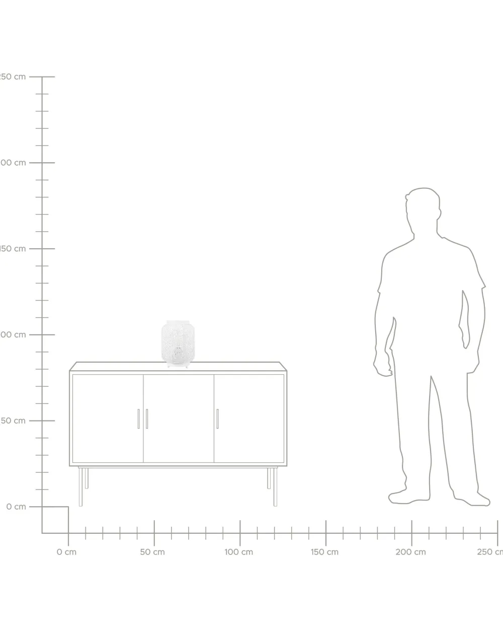 Valaisimet<Beliani Poytavalaisin Metalli Valkoinen Somes